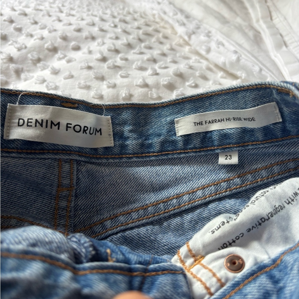 Denim Forum High Rise Blue Jeans